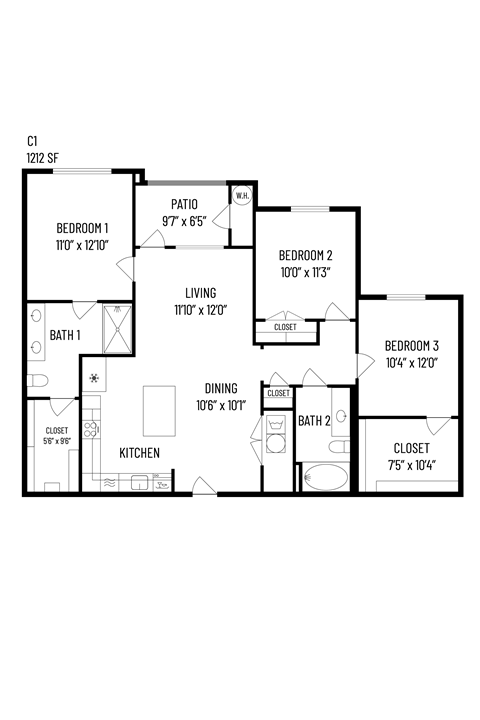 120 S Westmoreland Rd Studio-3 Beds Apartment for Rent - Photo Gallery 34